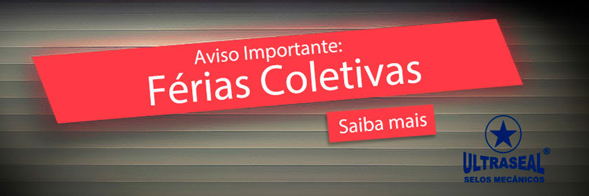 ULTRASEAL | Férias Coletivas